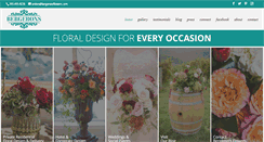 Desktop Screenshot of bergeronsflowers.com